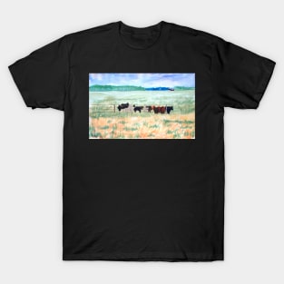 Buffalo Art Print T-Shirt